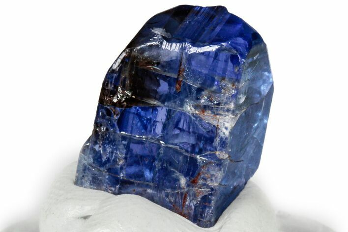 Brilliant Blue-Violet Tanzanite Crystal - Tanzania #309461